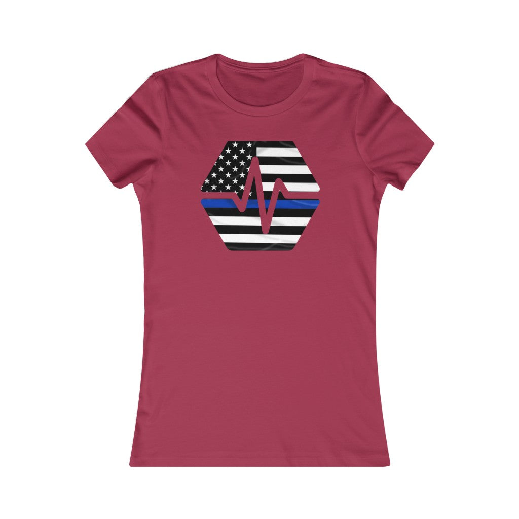 PulseChain Thin Blue Line Women's Tee