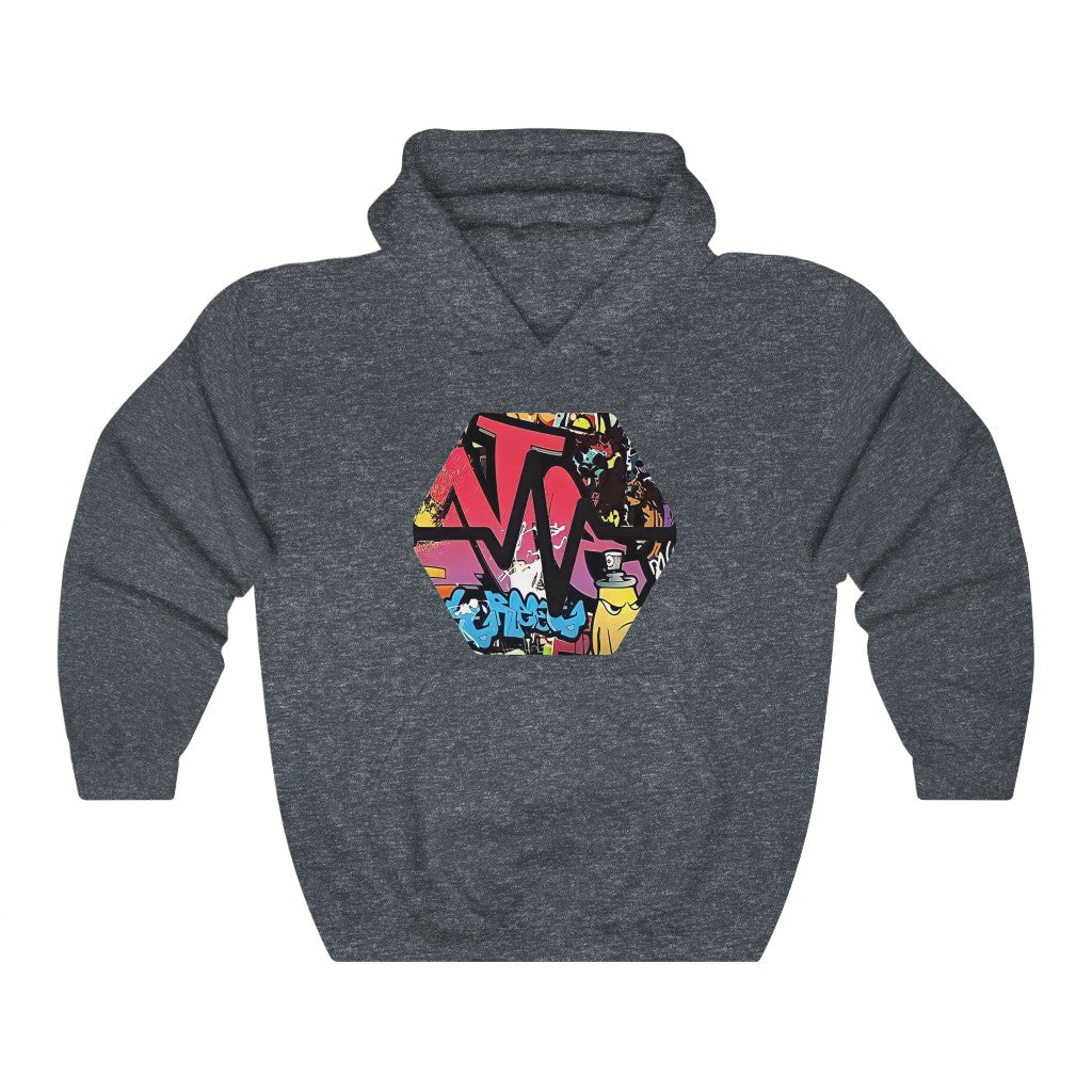 PulseChain Graffiti #1 Unisex Heavy Blend Hooded Sweatshirt