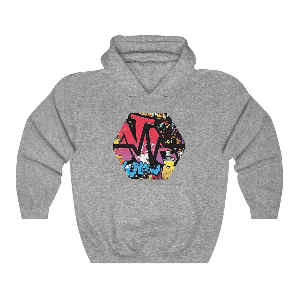 PulseChain Graffiti #1 Unisex Heavy Blend Hooded Sweatshirt