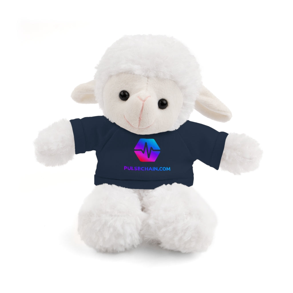 PulseChain Stuffed Animals - Panda, Lion, Bear, Bunny, Jaguar, and Sheep.