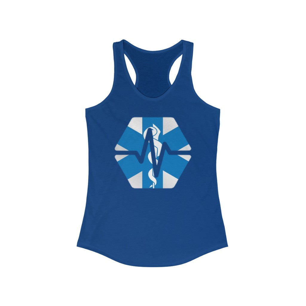 PulseChain First Responder Women's Ideal Racerback Tank