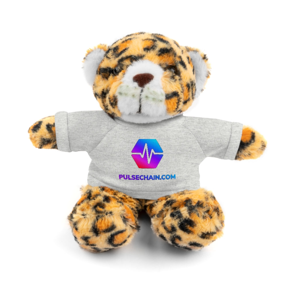 PulseChain Stuffed Animals - Panda, Lion, Bear, Bunny, Jaguar, and Sheep.