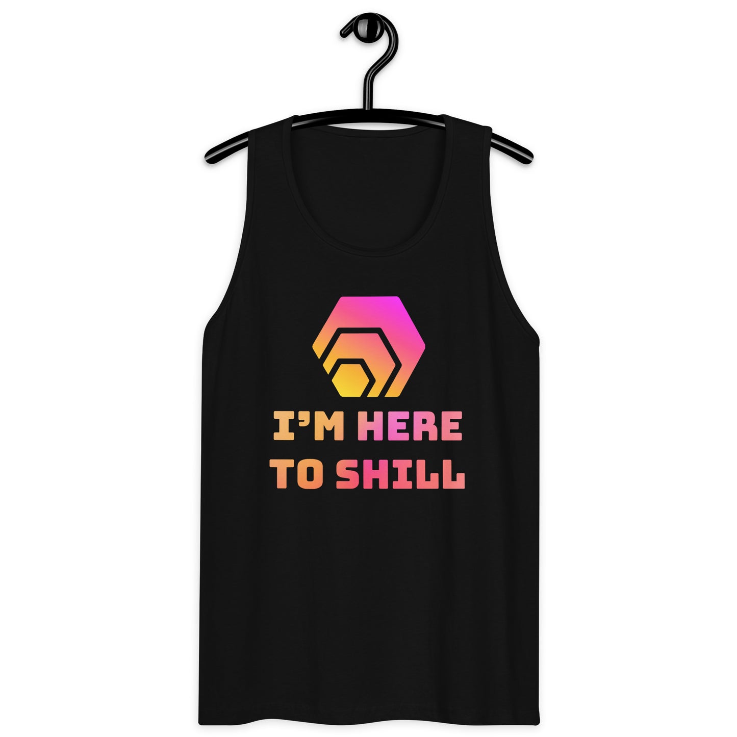 I'm Here To Shill HEX Men’s Premium Tank Top