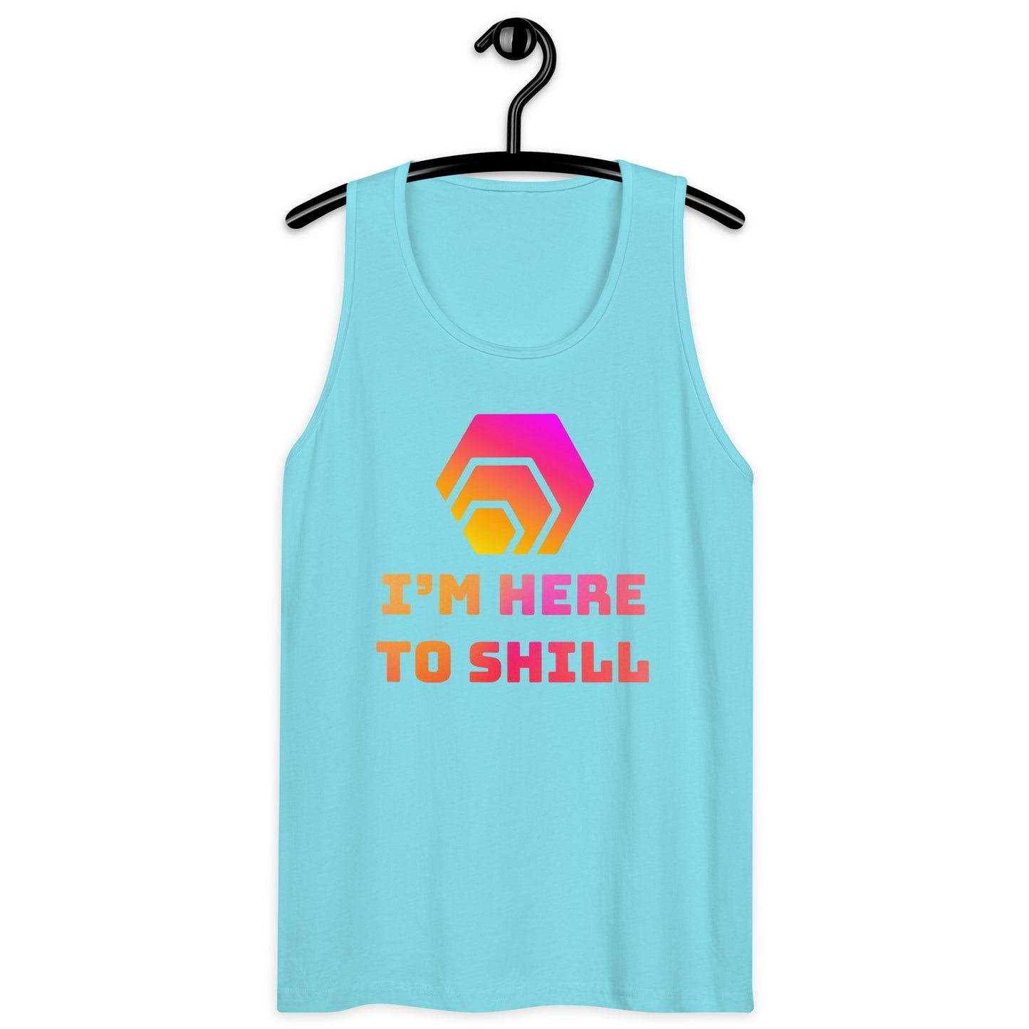 I'm Here To Shill HEX Men’s Premium Tank Top