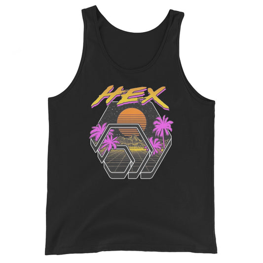 Tropical HEX Unisex Tank Top