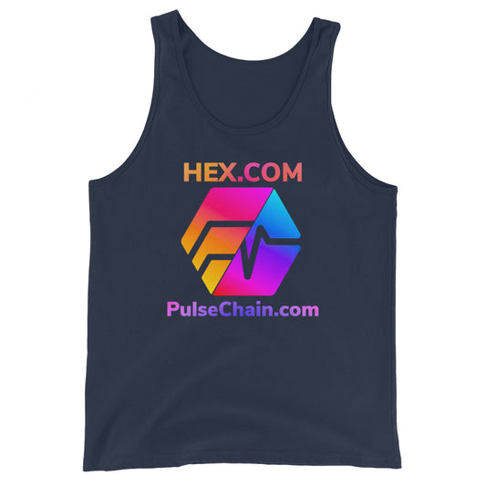 HEX.COM and PulseChain.com Unisex Tank Top